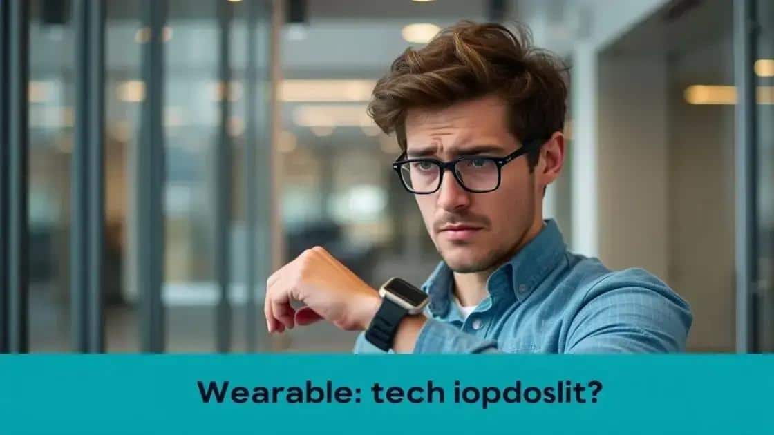 Challenges in wearable tech adoption