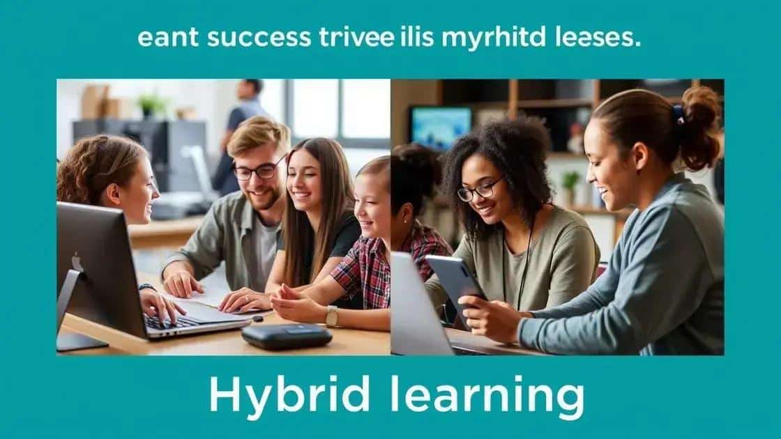 Current success trends in hybrid learning
