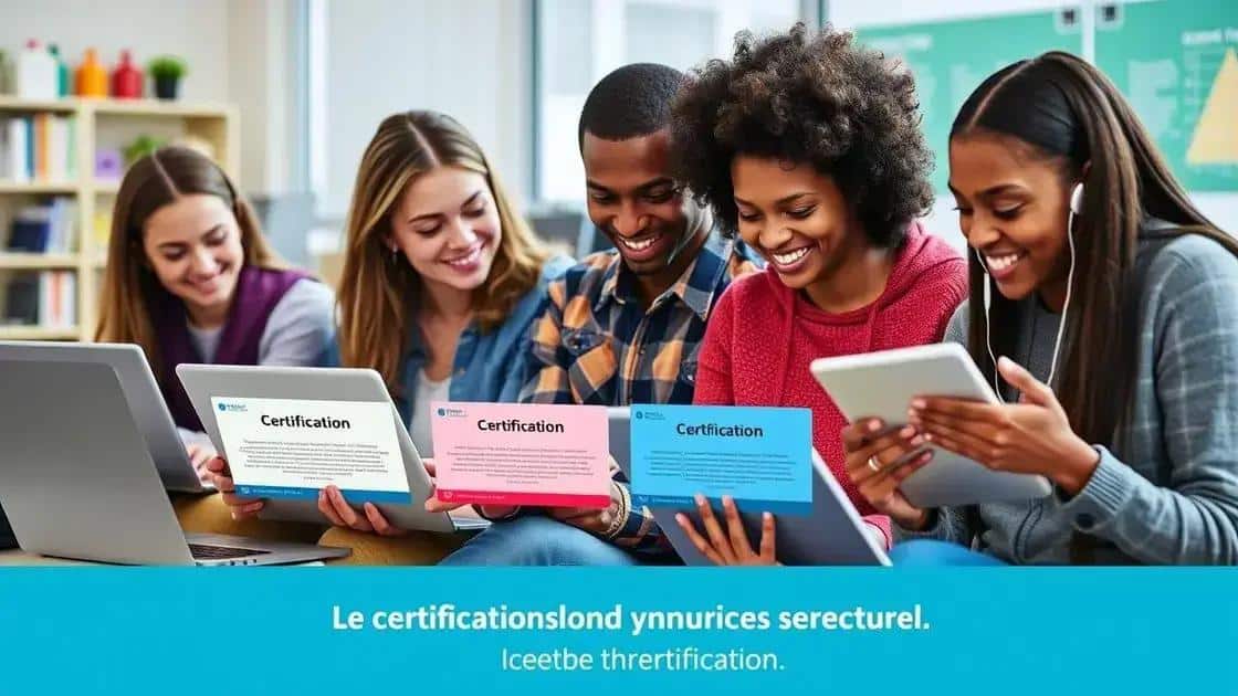Types of certifications students should consider