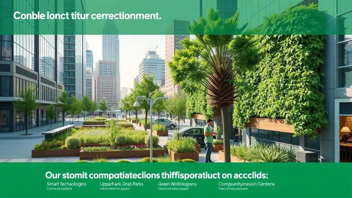 Key trends in green infrastructure development
