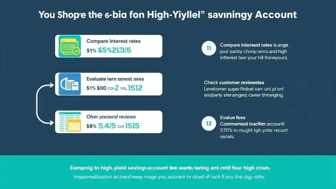 How to choose the right high-yield account
