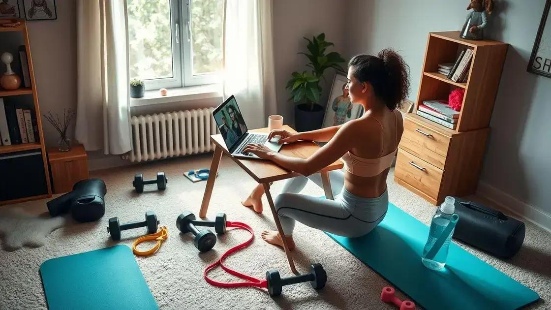 Impact of online fitness programs