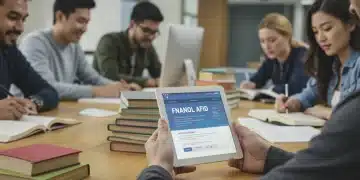 College students studying in a library, symbolizing access to education through Pell Grants