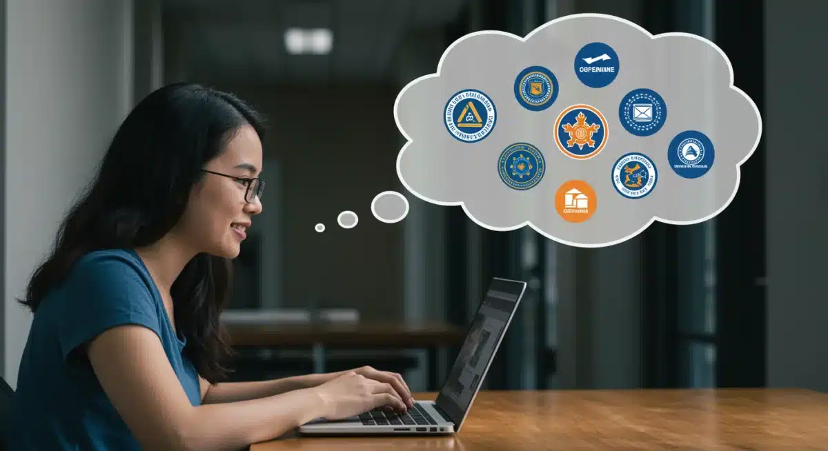 Student attending virtual workshop, exploring diverse federal grant programs.