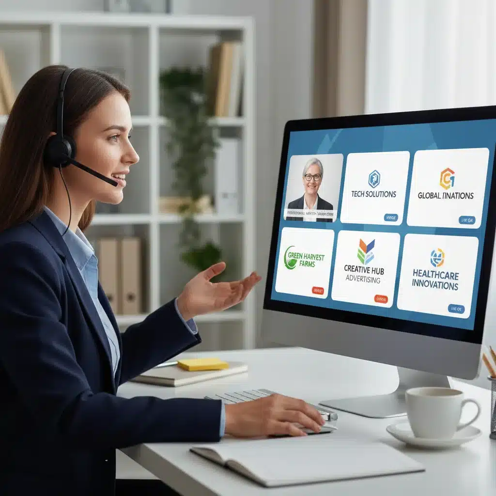 Job seeker utilizing online resources and career counseling for employment