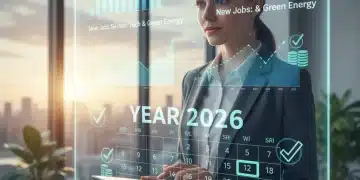 Job seeker analyzing unemployment benefit forecast for 2026