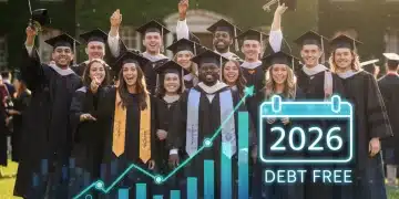Graduates celebrating student loan forgiveness in 2026