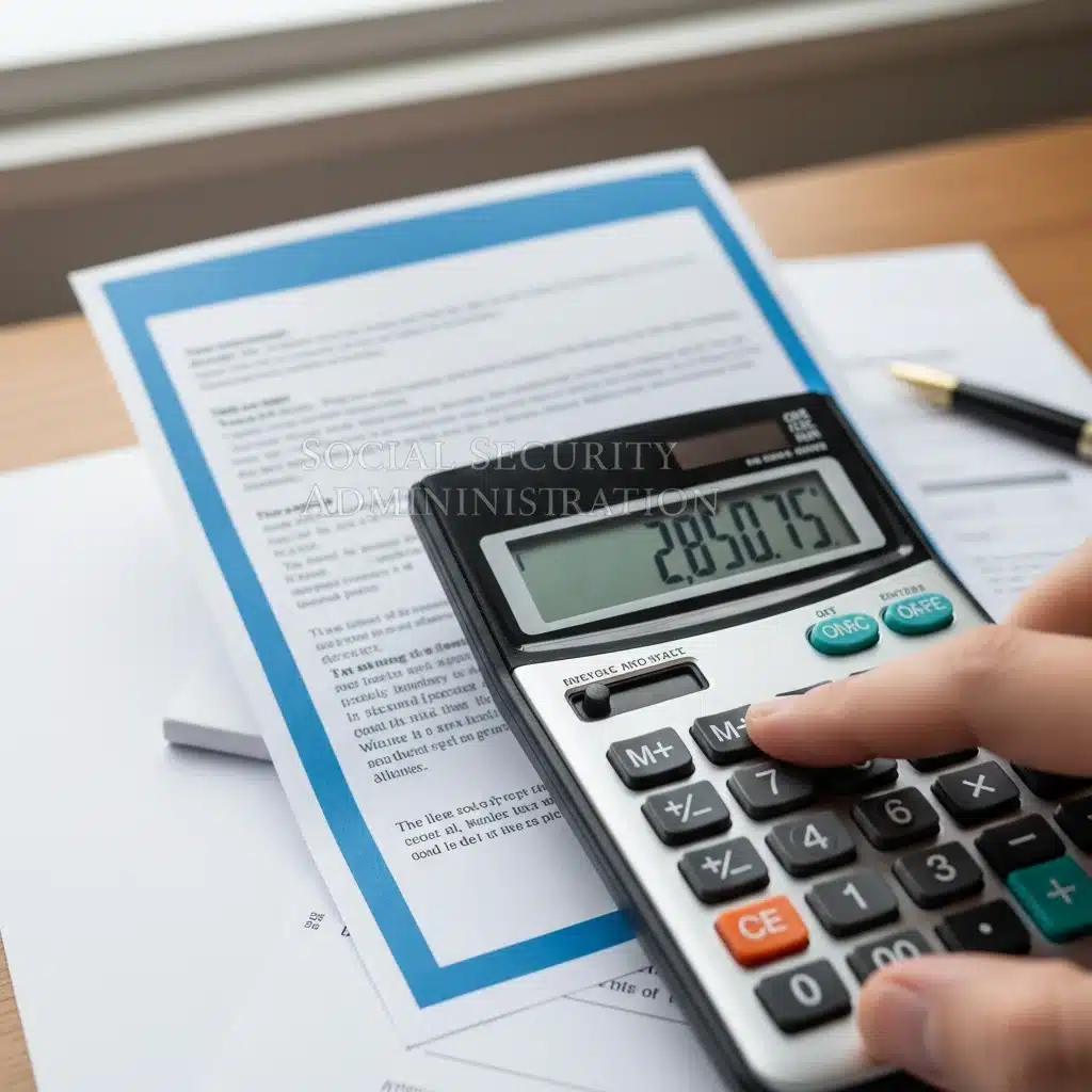 Calculating 2026 Social Security benefits with a calculator