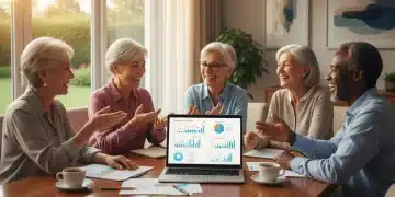 Seniors discussing 2026 Social Security benefits planning