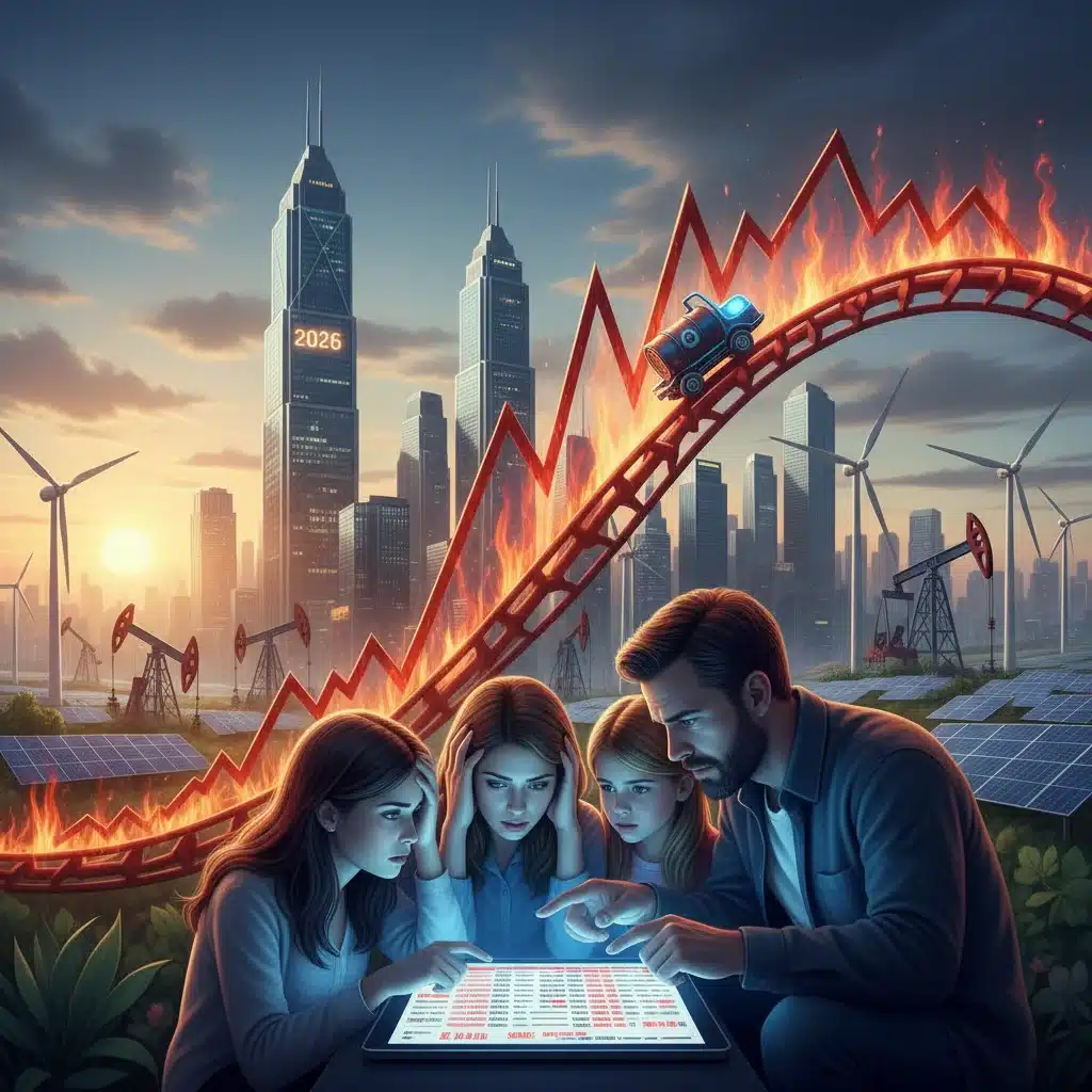 2026 US Energy Market: Oil Price Volatility & Household Budgets