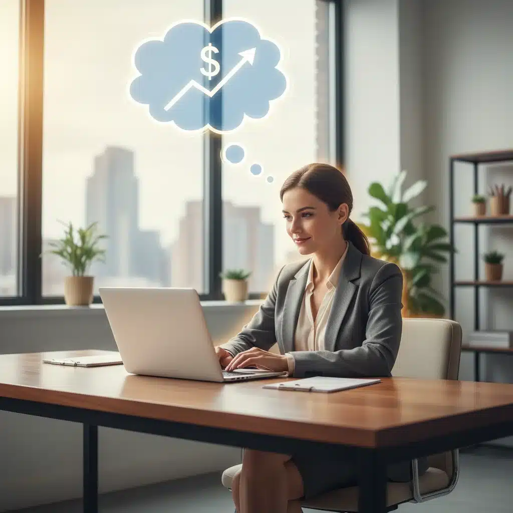 Professional visualizing career growth and increased earnings through mentorship