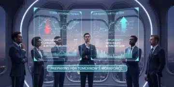 Navigating Q2 2026 US Tech Layoffs: Pivot, Thrive, and Future-Proof Your Career Professionals analyzing tech job market trends and economic data projections for Q2 2026.