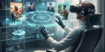 Remote Work Trends 2026: 7 Strategies for High-Paying US Remote Jobs Virtual reality meeting for remote collaboration